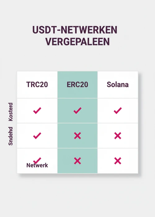 Afbeelding van een cryptomunt, Tether (USDT), in een digitale wallet, symboliserend veilig online gokken.